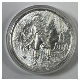 Pirate & Chest No Prey/No Pay 2 oz .999 Silver Art