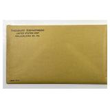 1963 Proof Set in Original Manila Envelope