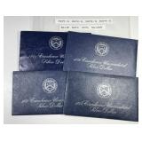 1971 - 1974 Silver Blue IKE Dollar Envelope Set