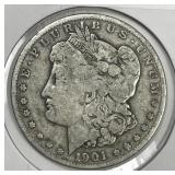 1901-S Morgan Silver $1 Very Good VG