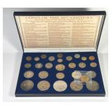 20th Century 27 Coin Type Set in Custom Case