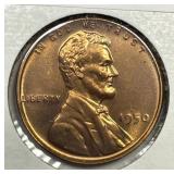 1950 Lincoln Wheat Cent Proof PR PRF