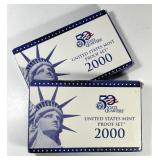2000 Proof Set Pair