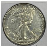 1946-S Walking Liberty Silver Half AU