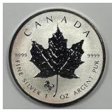 CANADA: 2014 Silver $5 Maple Leaf Horse Privy