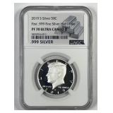 2019-S Silver Kennedy Half Proof NGC PF70 UCAM