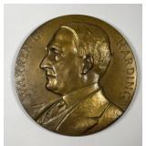 Warren Harding Presidential Inauguration 3" Medal