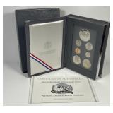 1991 Prestige Proof Set w/Silver Mt. Rushmore $1
