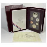 1988 Prestige Proof Set w/Silver Olympic $1