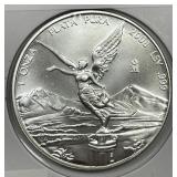 MEXICO: 2008 Silver Libertad 1 Oz .999 BU