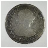 PERU: 1775 Silver 2 Reales