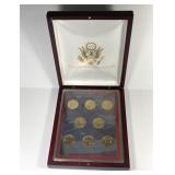 2009 P & D Presidential Dollar 8-Coin Set