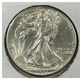 1941 Walking Liberty Half About Uncirculated CH AU