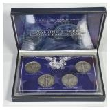 "Teens to Forties" 4 Walking Liberty Silver Halves