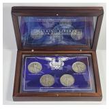 "Teens to Forties" 4 Walking Liberty Silver Halfs