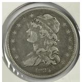 1835 Capped Bust Silver Quarter Fine F