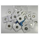 Thirty Different Proof Roosevelt Dimes