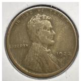 1922-D Lincoln Wheat Cent Fine F