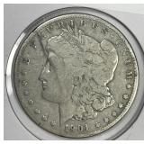1901-S Morgan Silver $1 Good G
