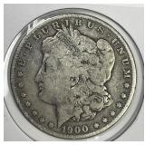 1900-S Morgan Silver $1 Very Good VG