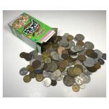 Apple Jacks Mini Cereal Box 3 Pounds World Coins