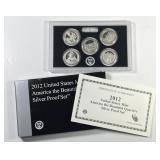 2012 National Park Quarters Silver Proof Set