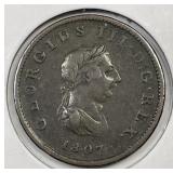 GREAT BRITAIN: 1807 Penny
