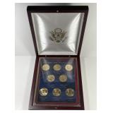 2011 P & D Presidential Dollar 8-Coin Set