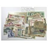 WORLD: 50 Piece Assortment World Currency Notes