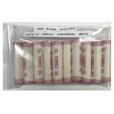 1976-P Lincoln Cents 10 Bank Wrapped Rolls
