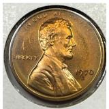 1970-S Lincoln Wheat Cent Small Date Proof PR PRF