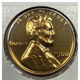 1960 Lincoln Wheat Cent Small Date Proof PR PRF