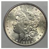 1886 Morgan Silver $1 Brilliant Uncirculated BU
