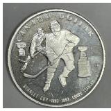 CANADA: 1993 Silver Dollar Commem. Stanley Cup