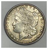 1887 Morgan Silver $1 Choice AU