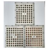 1909-1989 Lincoln Cent Set in Vtg Capitol Holders