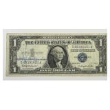 1957-B Silver Certificate  Kathryn Granahan Signed