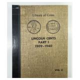 1909-1940 Lincoln Cent Partial Set Vintage Album