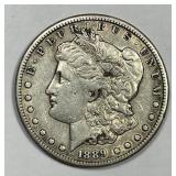 1889-S Morgan Silver $1 Very Fine VF