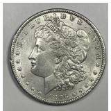 1896 Morgan Silver $1 About Uncirculated AU