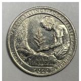 2020-W Marsh Billings Washington Quarter Ch AU