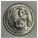 2020-W American Samoa Washington Quarter Ch AU