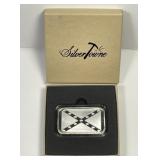 Confederate Flag 1 Oz .999 Silver Bar SilverTowne