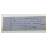 1858 Masons Grand Lodge Missouri Receipt