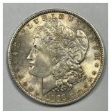 1888 Morgan Silver $1 About Uncirculated CH AU