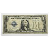 1928-B $1 Silver Certificate Funny Back