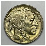 1938-D Buffalo Nickel Brilliant Uncirculated BU