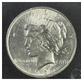 1922 Peace Silver $1 Uncirculated UNC