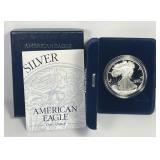 1994 Proof American Silver Eagle w/ Box & COA