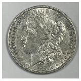 1880-O Morgan Silver $1 About Uncirculated AU